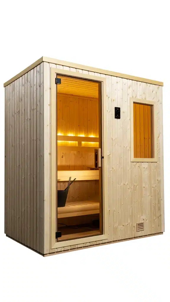 finnleo northstar 4x6 traditional indoor sauna