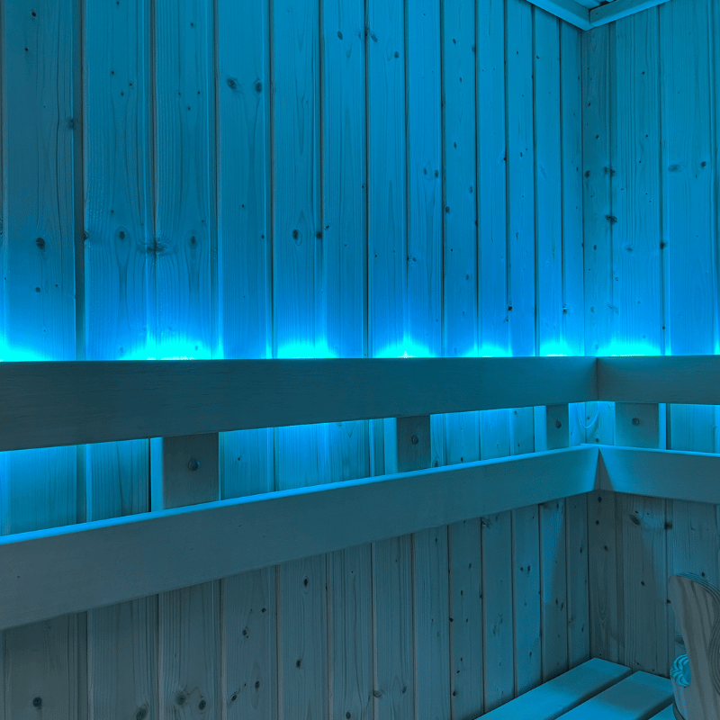 Blue Lighting NorthStar 57 Outdoor 5'x7' Panel Built Pre Fab Sauna