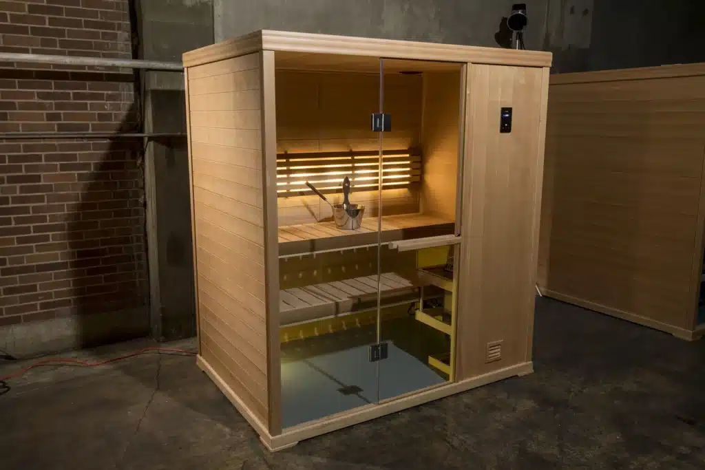 finnleo hallmark 4x6 indoor traditional sauna