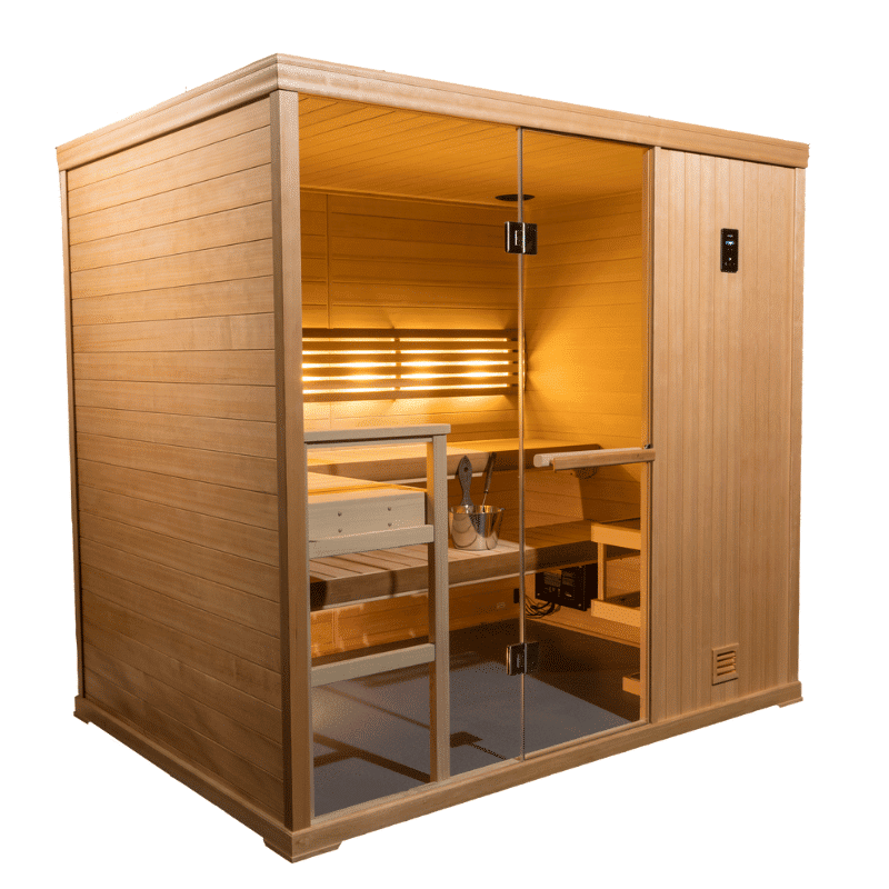 Hallmark 57 - 5'x7' Panel Built Pre Fab Sauna