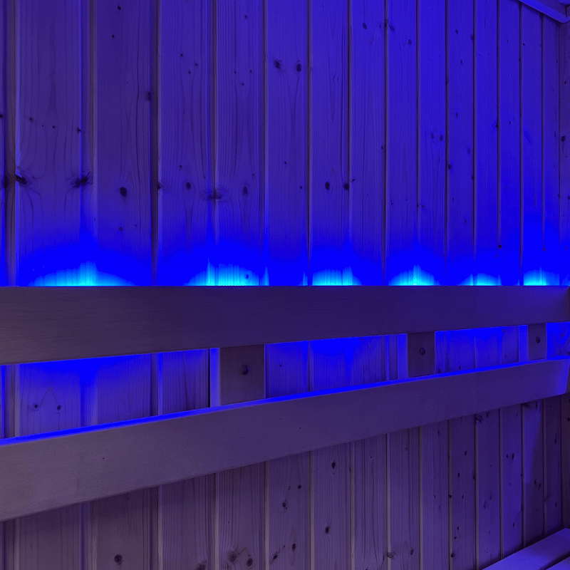 Purple Lighting NorthStar 46 Indoor 4'x6' Panel Built Pre Fab Sauna