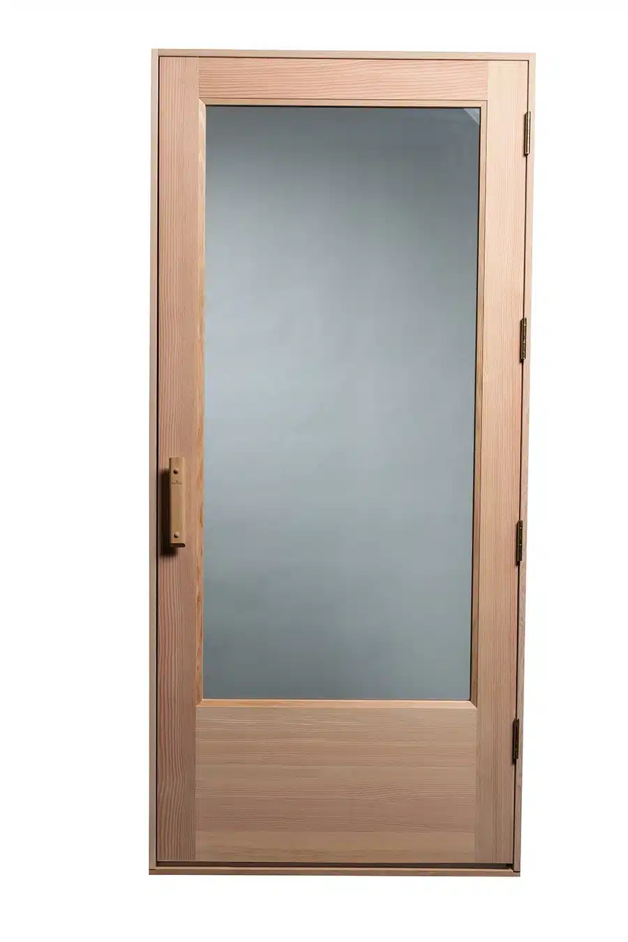 ada douglas fir wood sauna door