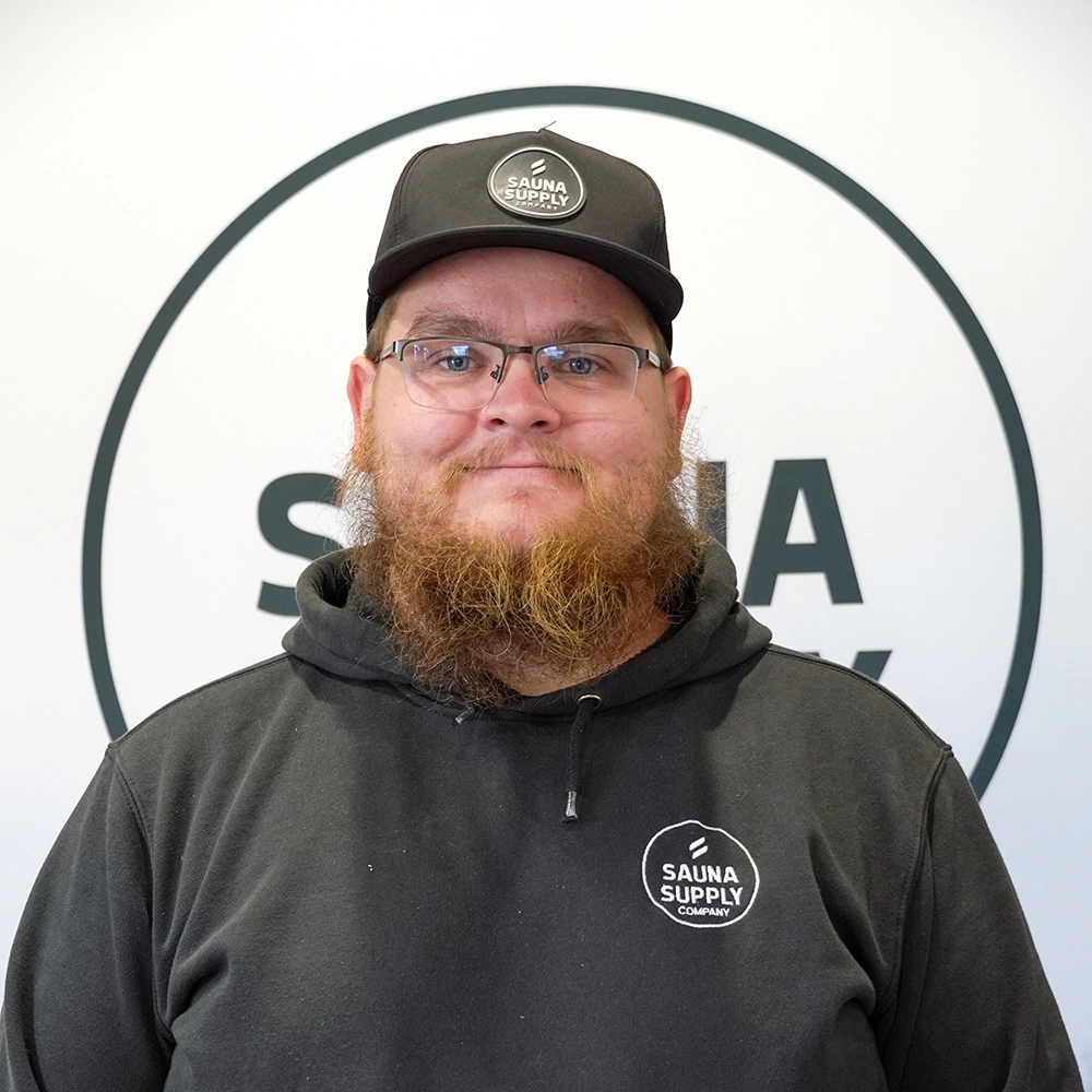 cody - lead carpenter at sauna supply company