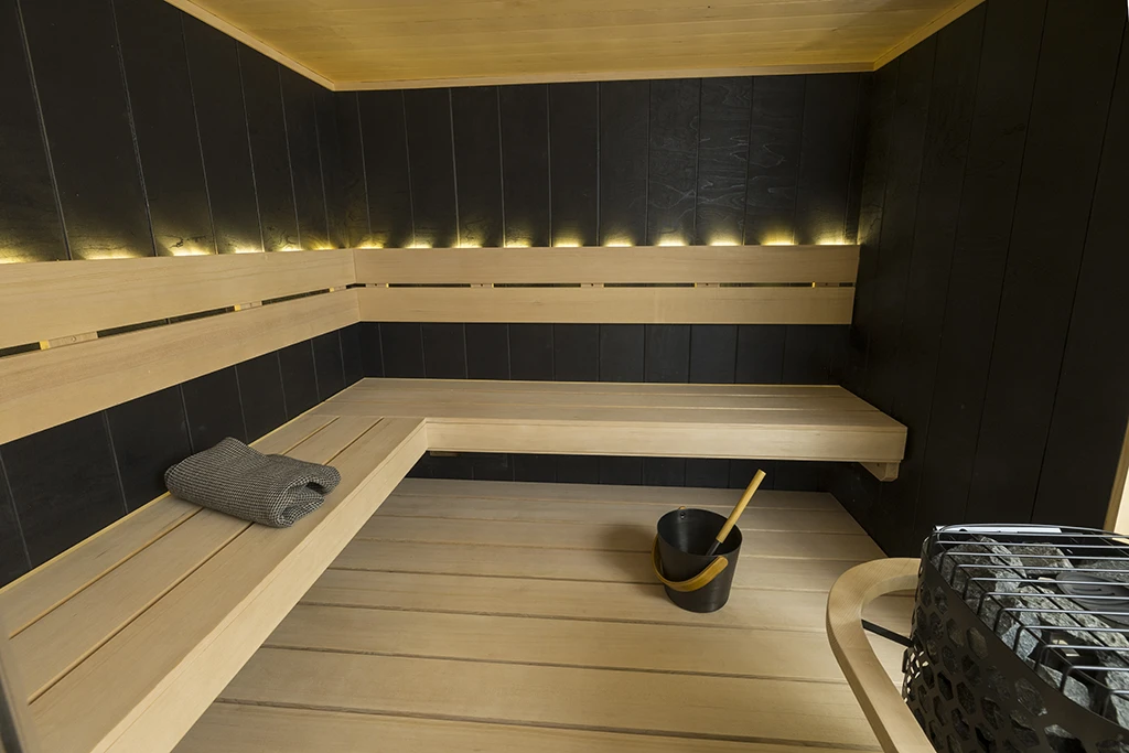 finnleo black taika sauna