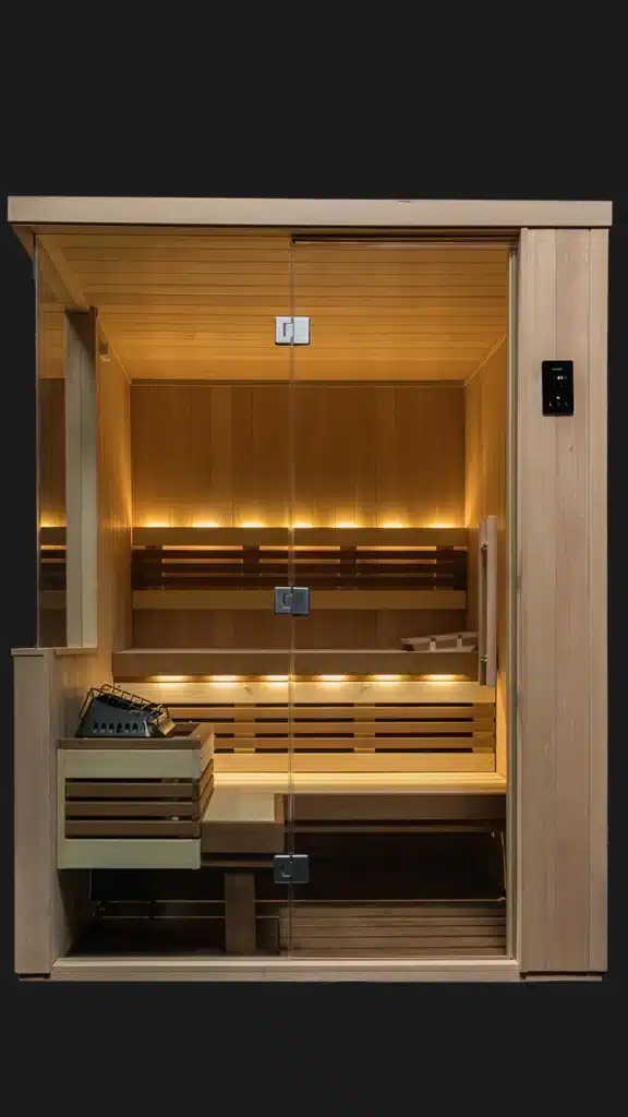 designer vita 2 traditional sauna