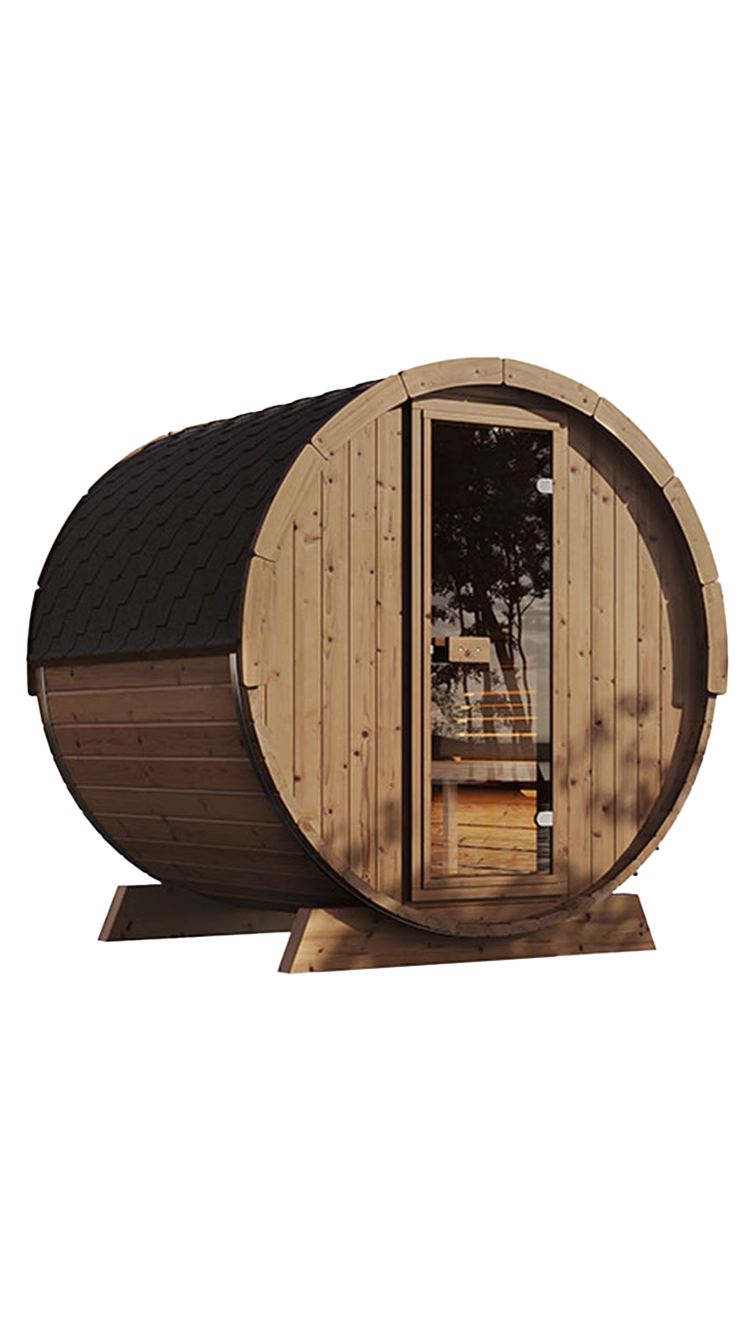 finsauna reviva 400 barrel sauna