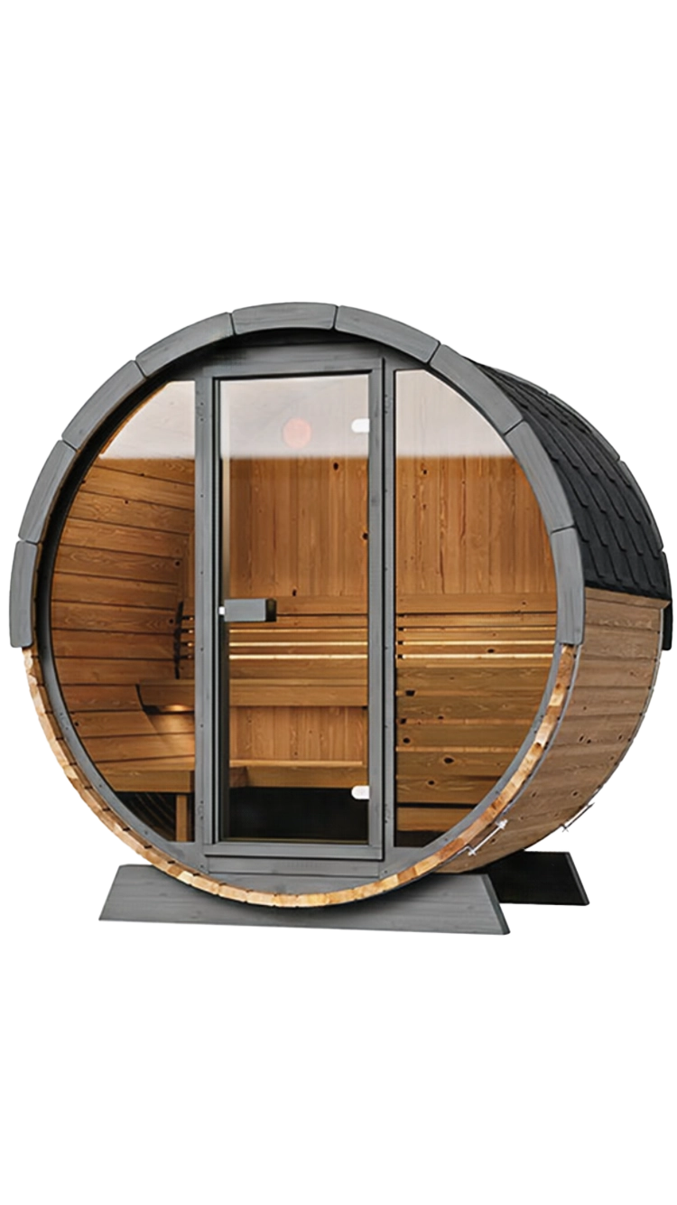 finsauna reviva deluxe 400 barrel sauna