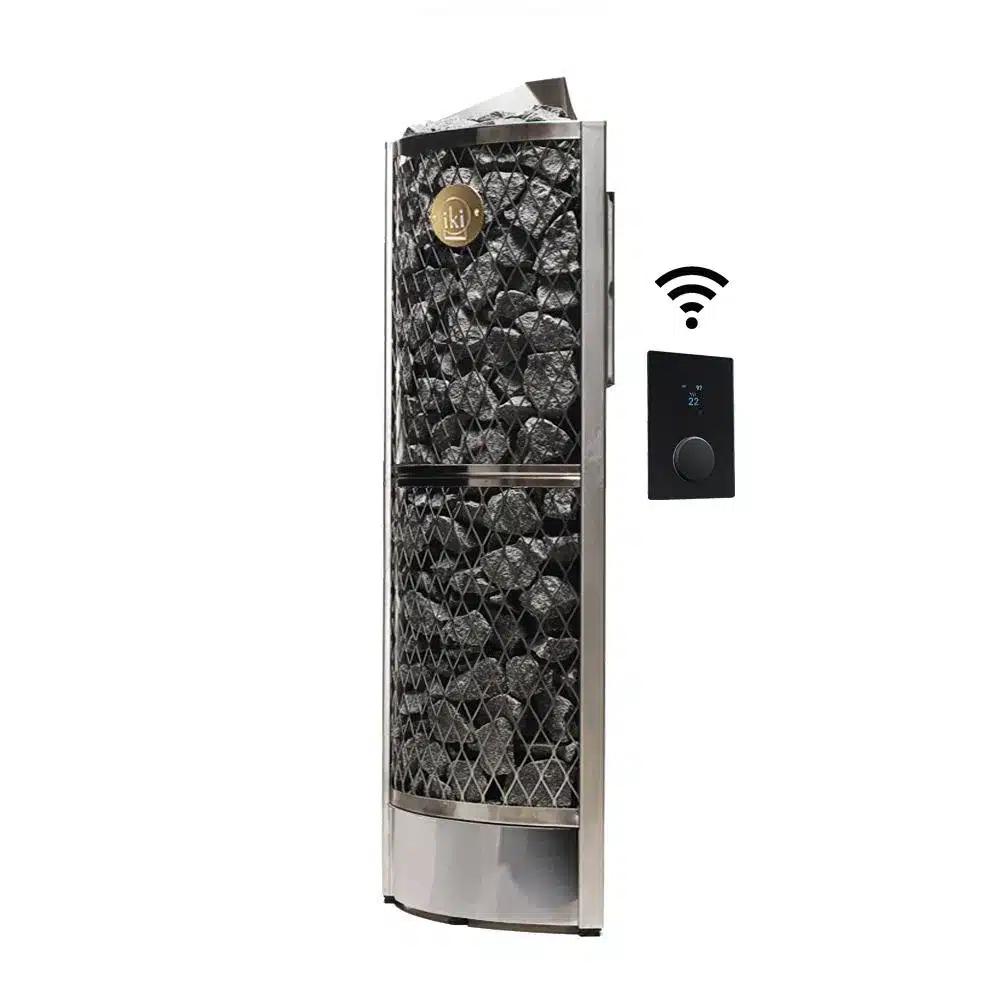 iki corner sauna heater w wifi control
