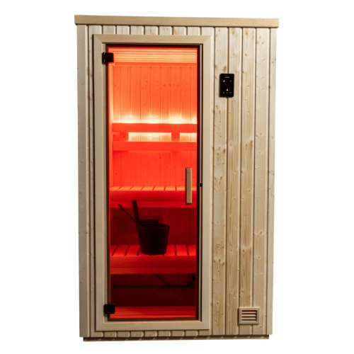 Backlit Bench Lighting Orange NorthStar 44 Indoor 4'x4' Panel Built Pre Fab Sauna