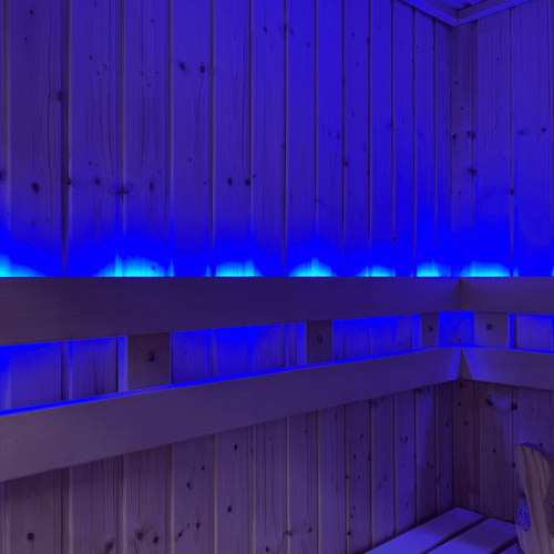 Purple Lighting NorthStar 57 Indoor 5'x7' Panel Built Pre Fab Sauna